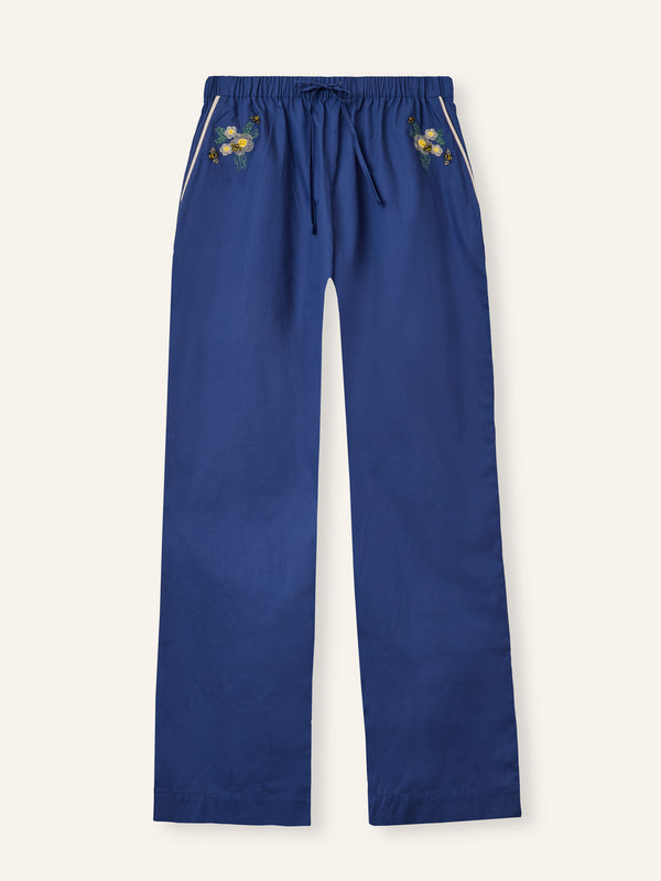 Blue Fiona Shirt & Pants Set