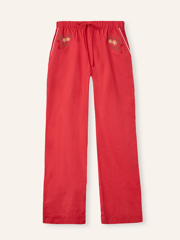 Red Strawberry Fiona Shirt & Pants Set