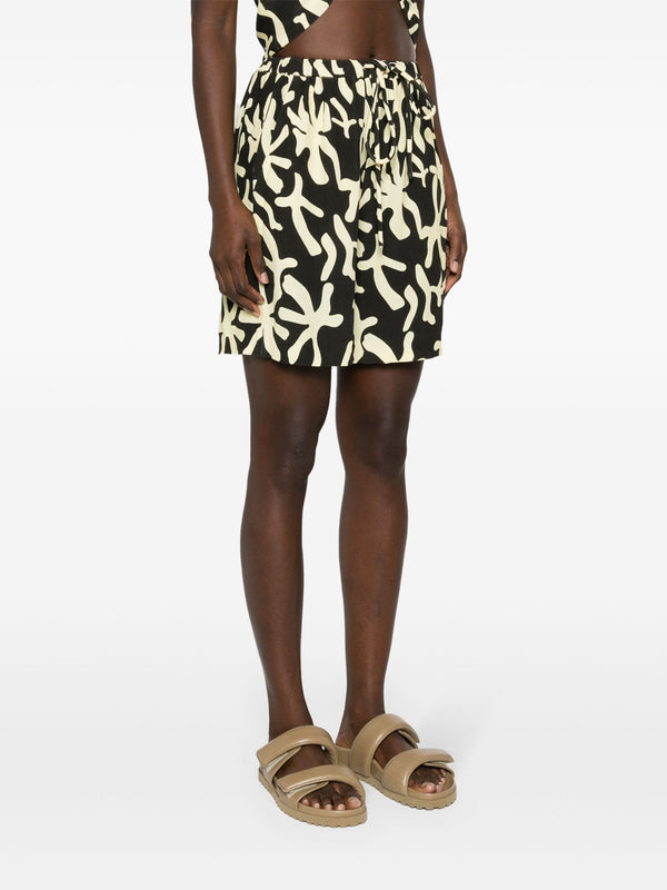 Anne Crepe Viscose Short