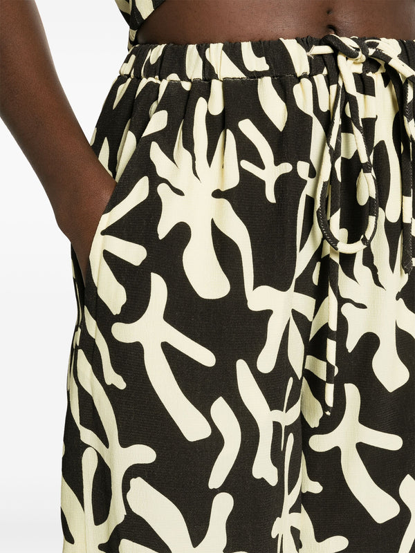 Anne Crepe Viscose Short