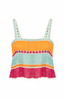 Bonbon Hand-Crochet Top