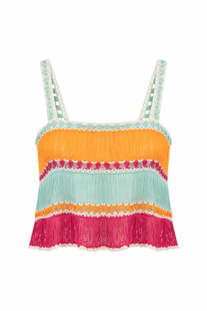 Bonbon Hand-Crochet Top