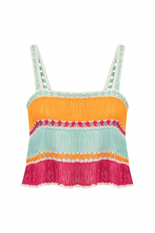 Bonbon Hand-Crochet Top