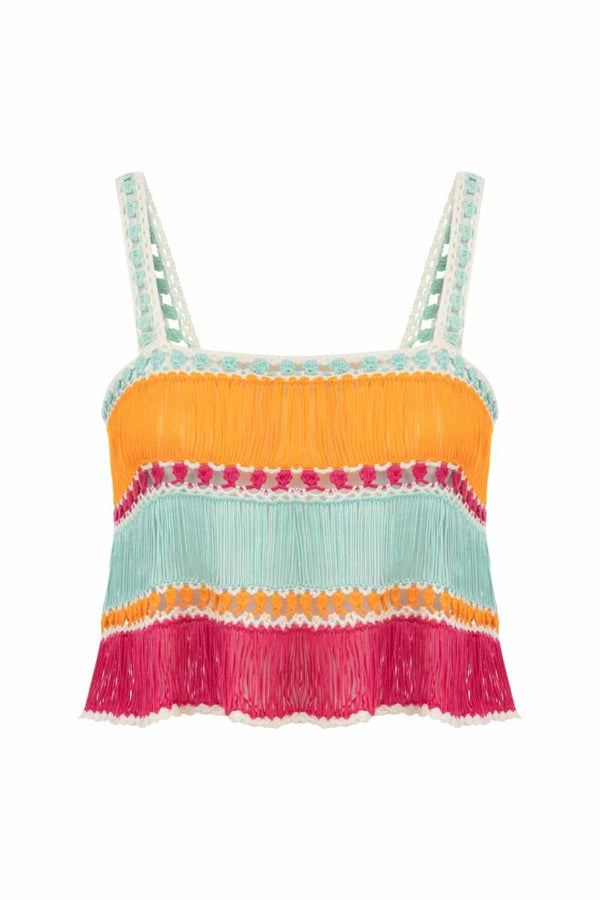 Bonbon Hand-Crochet Top