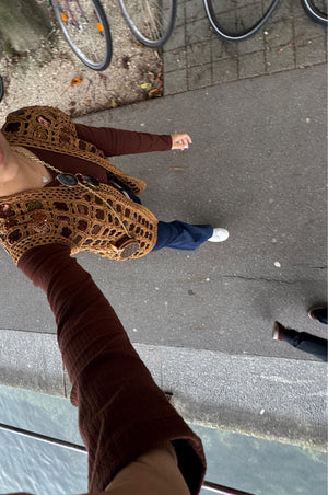 Aria Hand-Crochet Cardigan