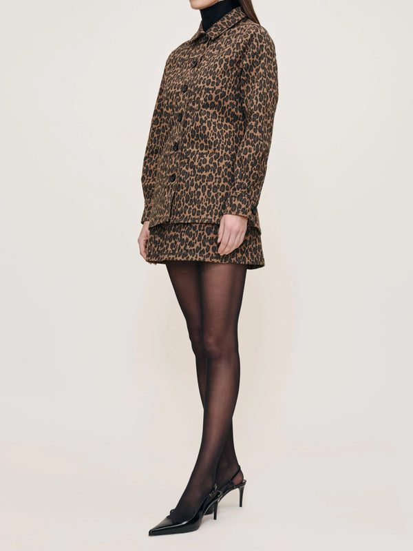 Leopard Harloe Jacket