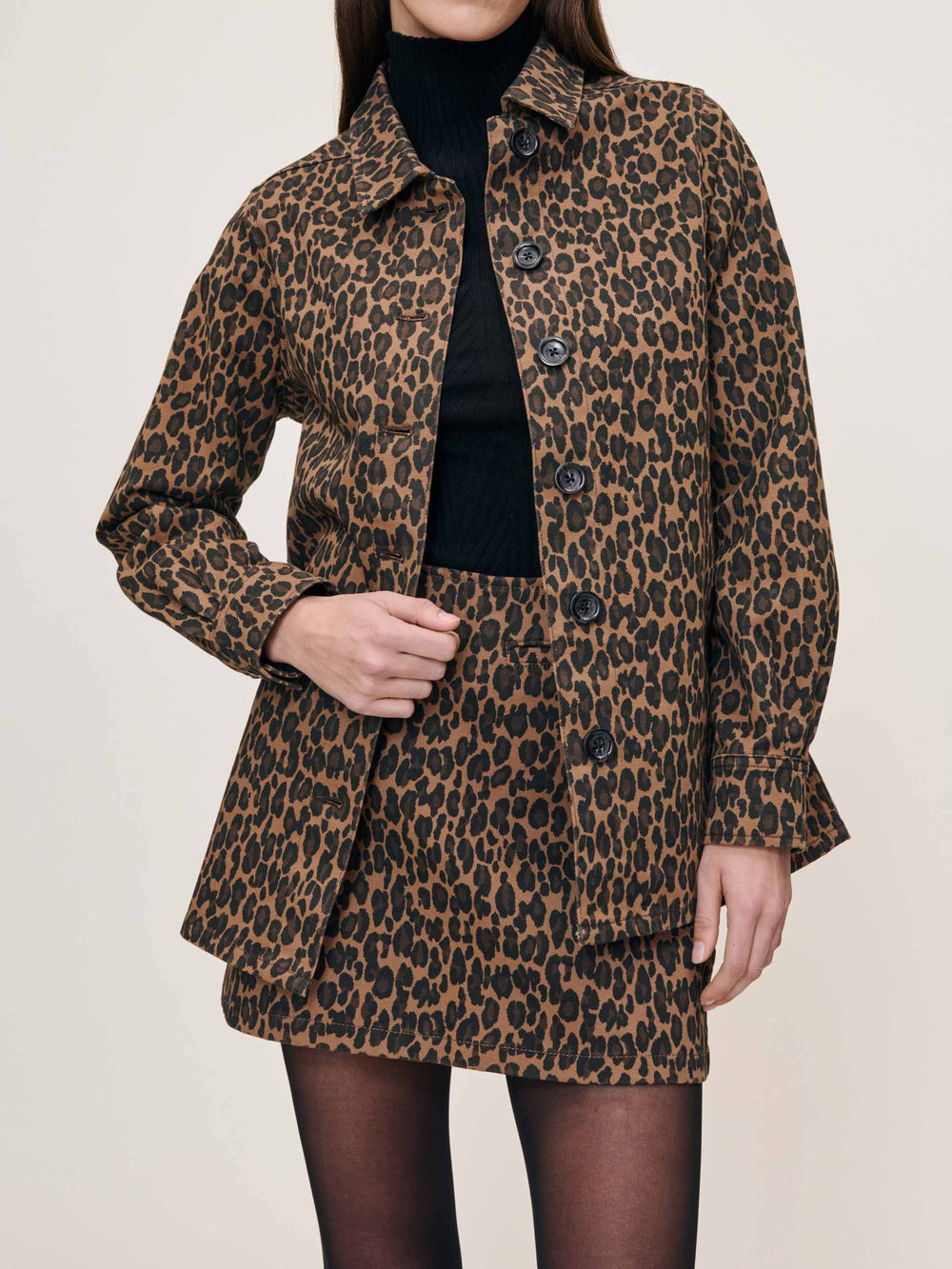 Leopard Harloe Jacket
