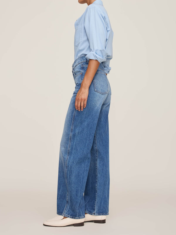 Blue Poplin Faye Shirt