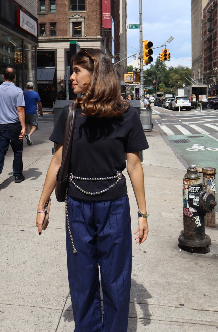 Tahitian Pearl Clementine Charm Belt