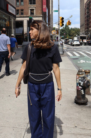 Tahitian Pearl Clementine Charm Belt