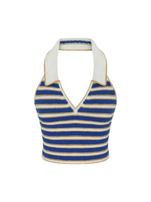 Ali Crochet Halter Top