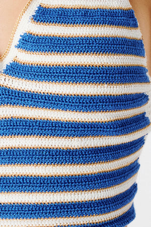 Ali Crochet Halter Top