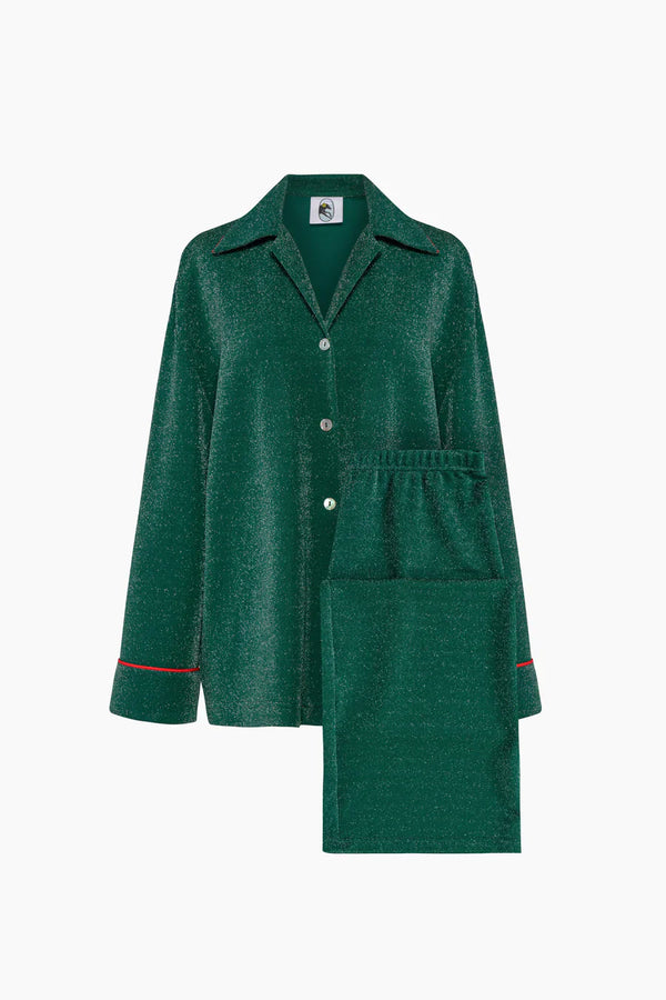 Saturn Lurex Pajama Set