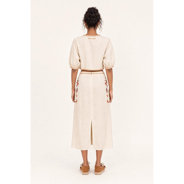 Buttercream Bella Blouse & Louisa Skirt Set