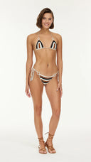 Bonbon Hand-Crochet Chocolate Bikini Set