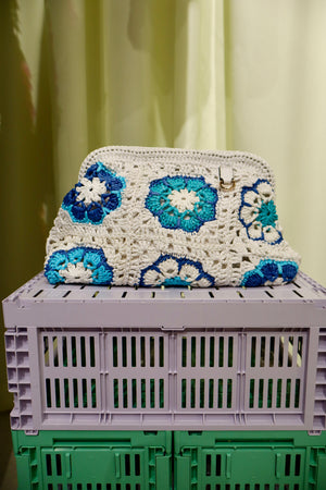Perla Hand-Crochet Clutch