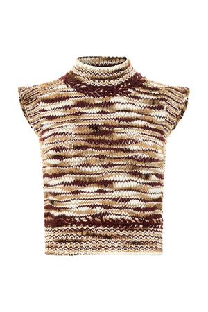 Brown Fatima Vest