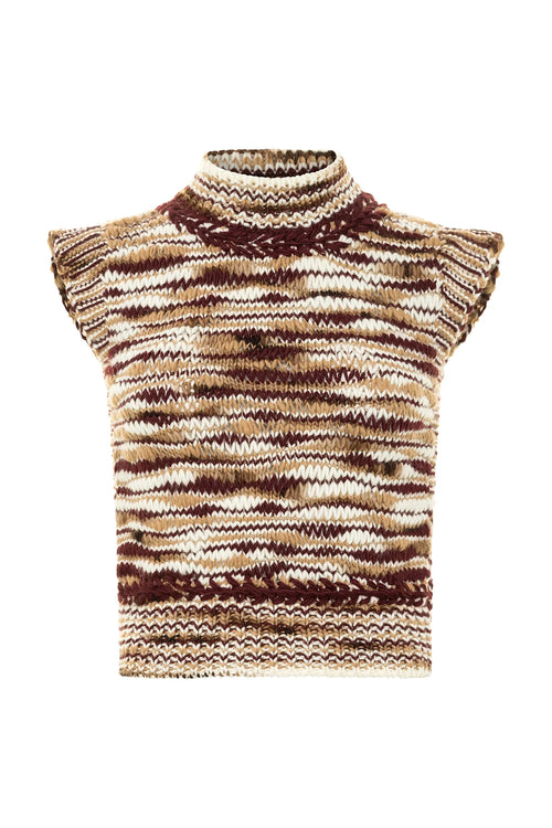 Brown Fatima Vest