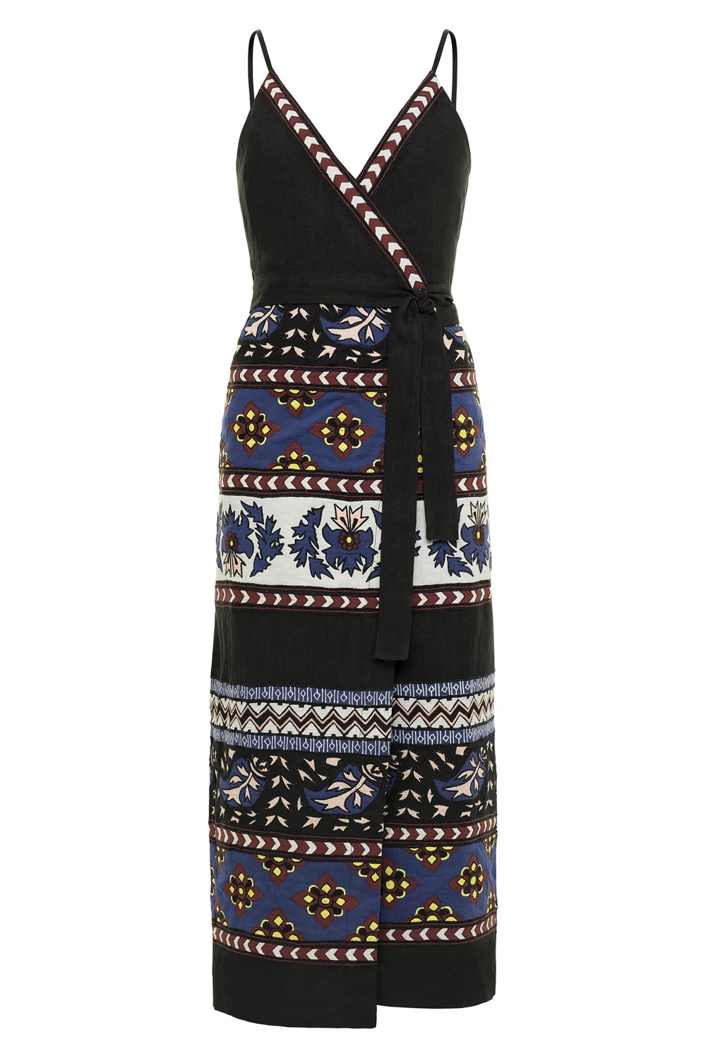 Sleeveless Wrap Dress