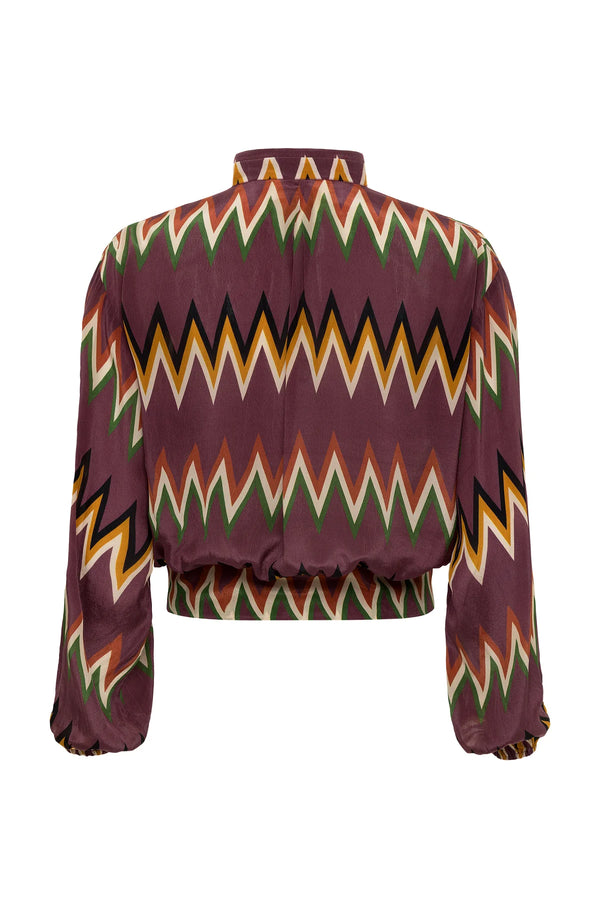 Zig Zag Lirio Top