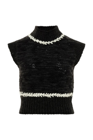 Black Fatima Vest