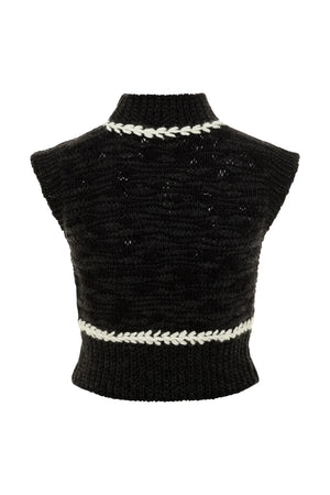 Black Fatima Vest