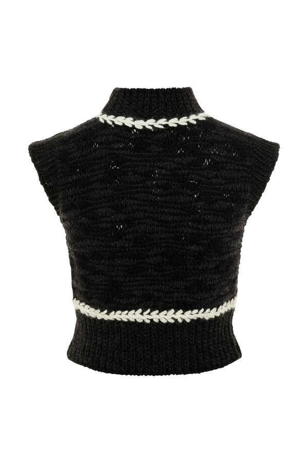 Black Fatima Vest
