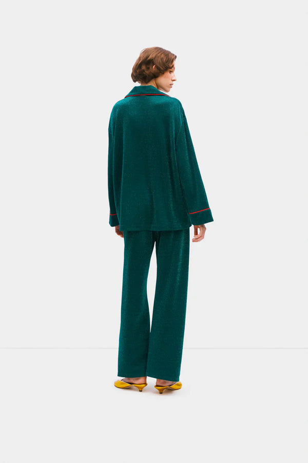 Saturn Lurex Pajama Set