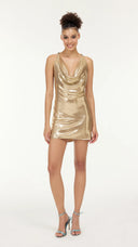 Charlotte Shimmer Mini Dress