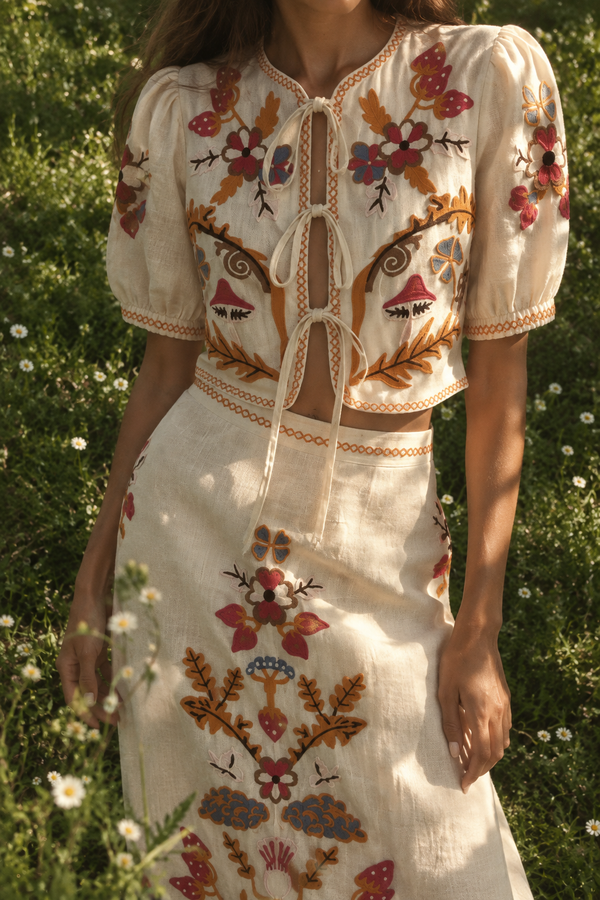 Buttercream Louisa Skirt