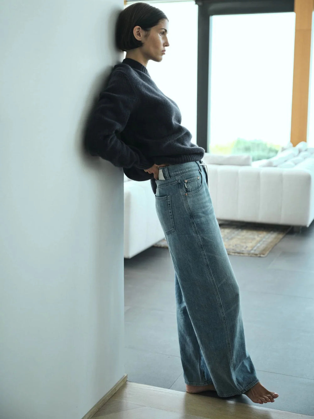 Beachwave Taylor Relaxed Barrel Drawstring 28" Jeans
