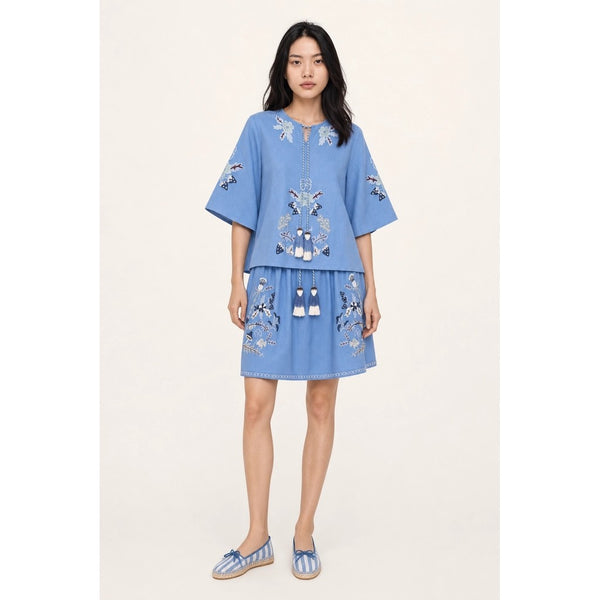 Dreamy Blue Iben Blouse