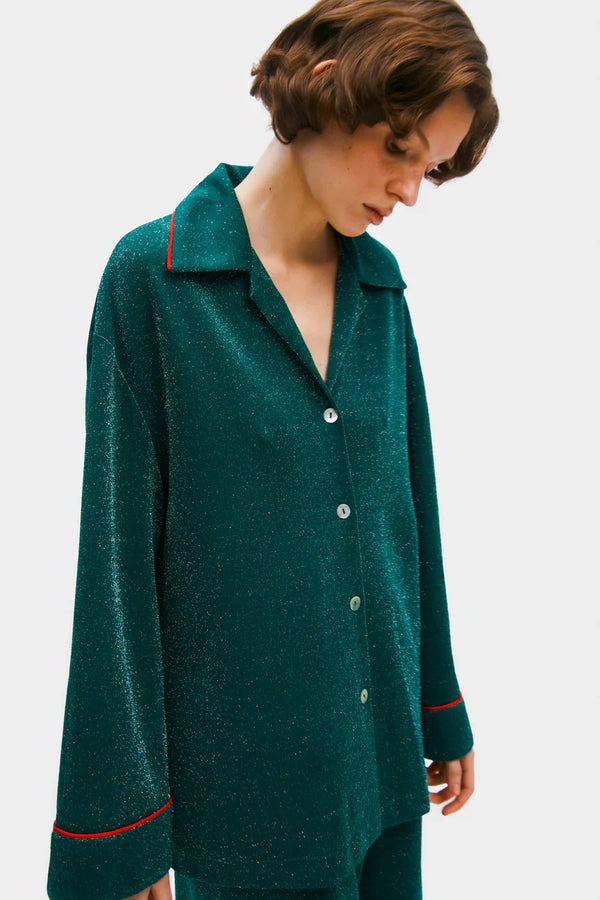 Saturn Lurex Pajama Set