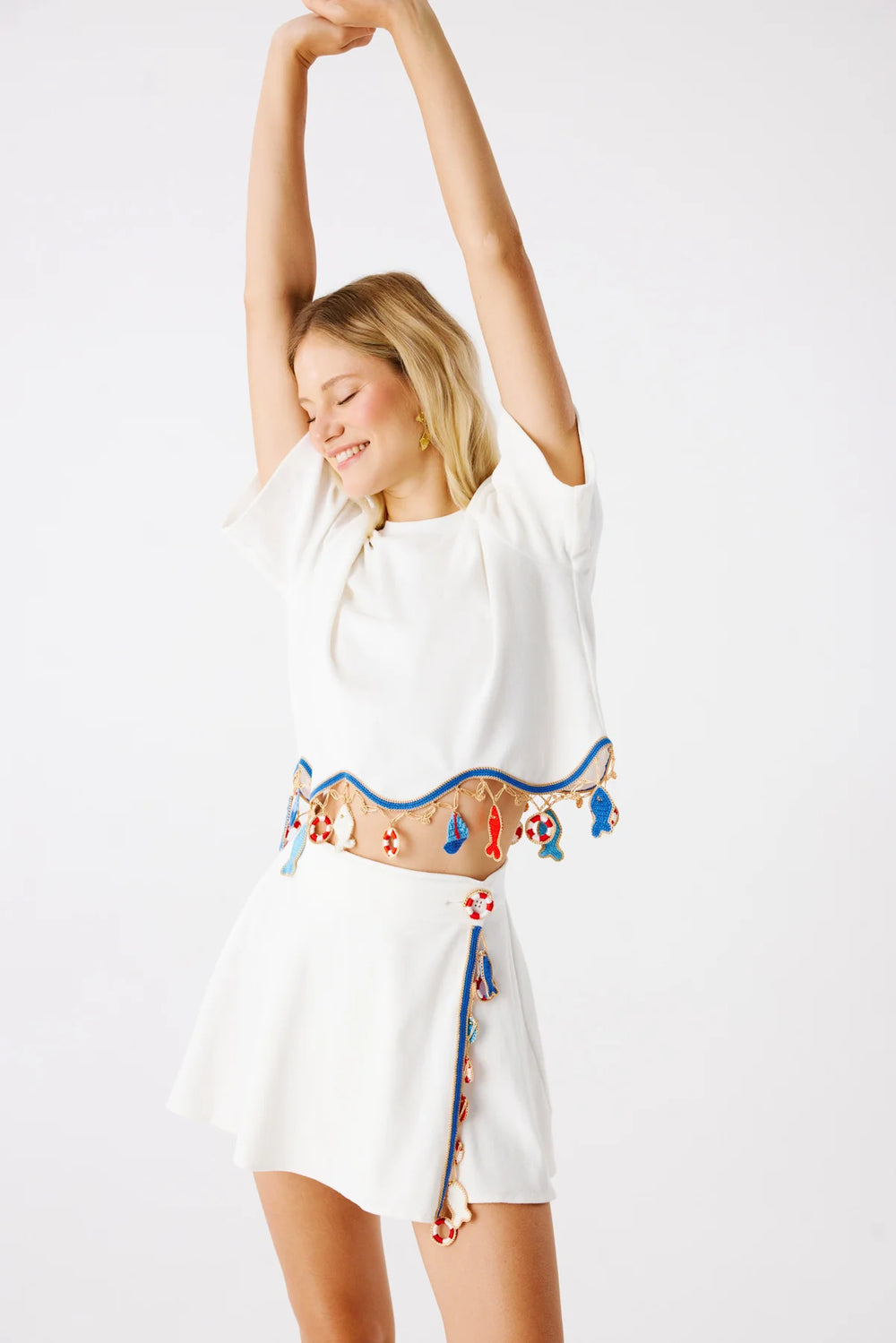 Ginger Terry Mini Skirt