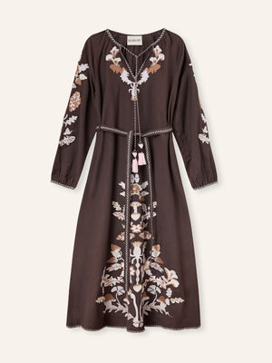 Brown Monica Dress