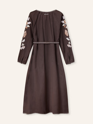 Brown Monica Dress
