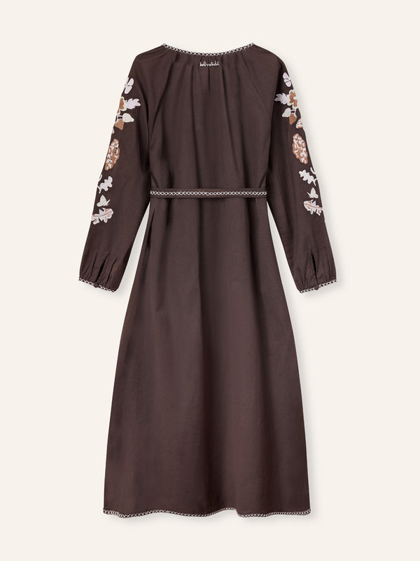 Brown Monica Dress