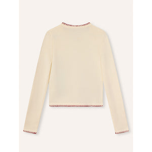 White Tove Cardigan