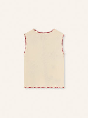 White Vilda Vest