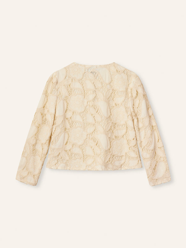 Ivory Veronica Jacket