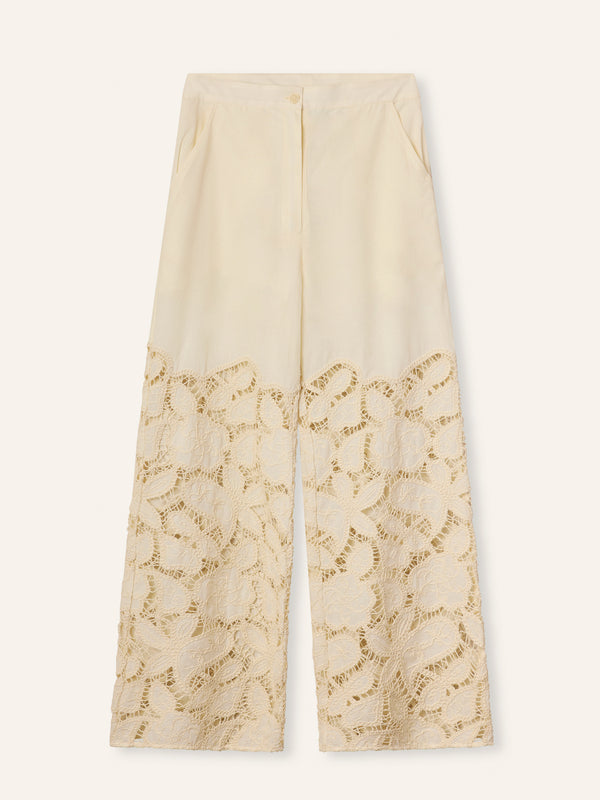 Ivory Maya Pants