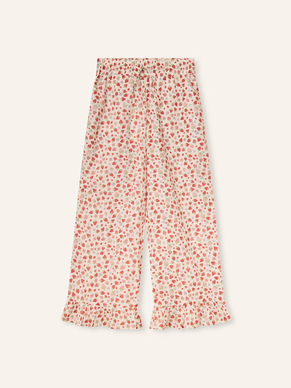 Strawberry Print Elin Pants