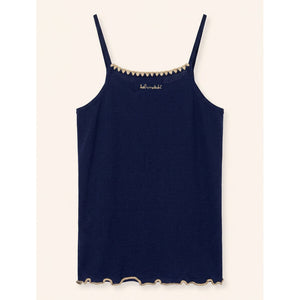 Midnight Blue Andrea Strap Top