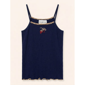 Midnight Blue Andrea Strap Top