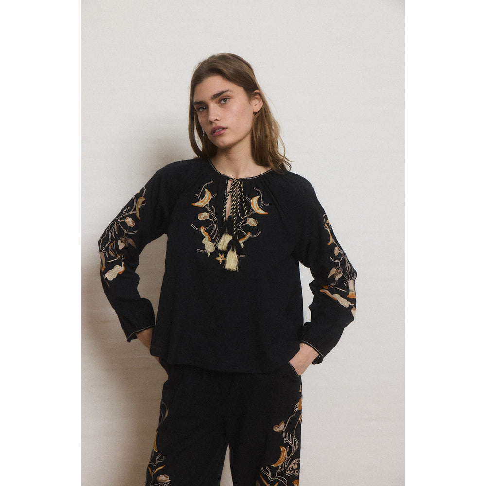 Black Beauty Eline Blouse