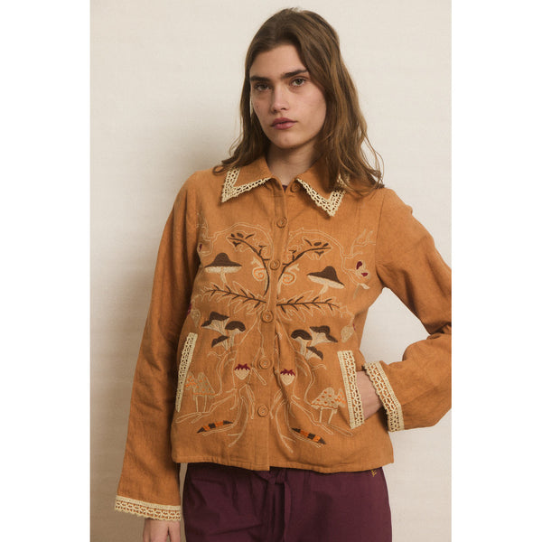 Curry Brown Ava Jacket