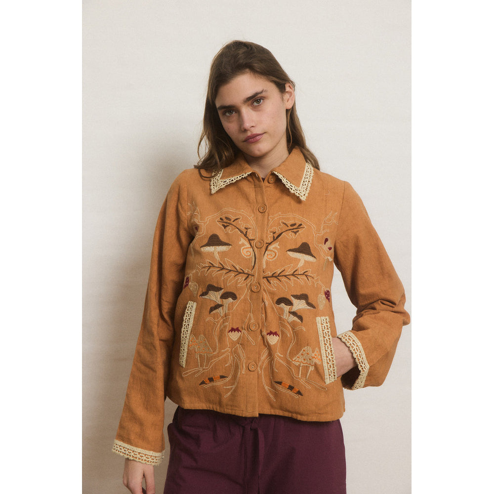 Curry Brown Ava Jacket