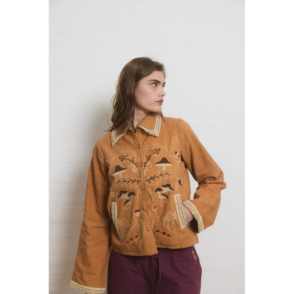 Curry Brown Ava Jacket