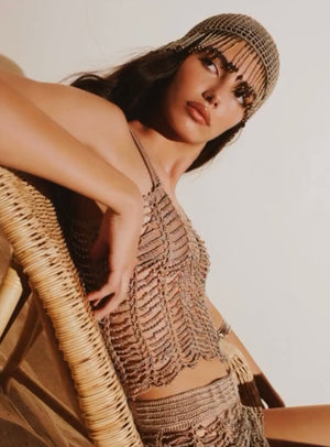 Sprinkle Hand-Crochet Head Accessory