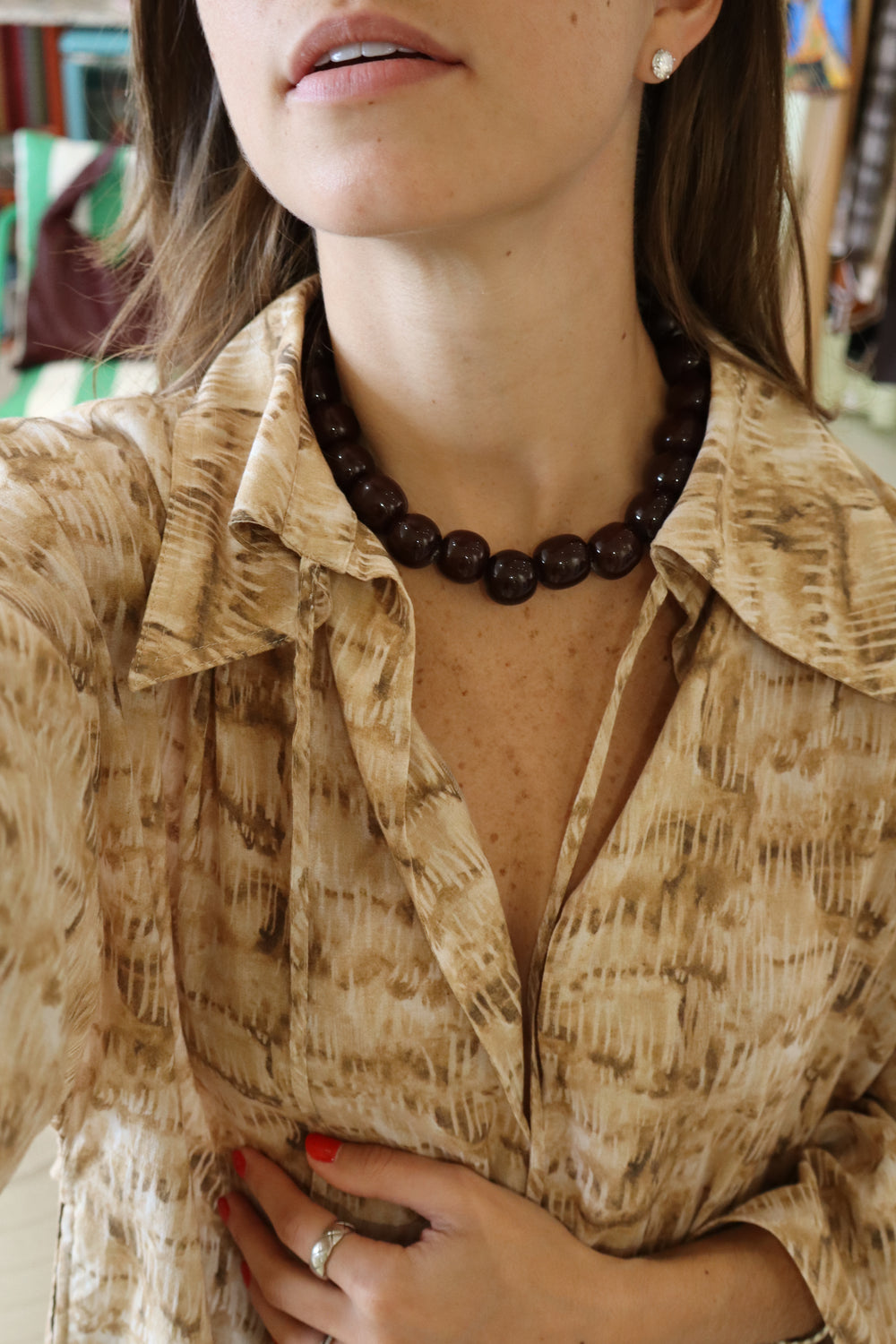 Roasted Geisha Necklace